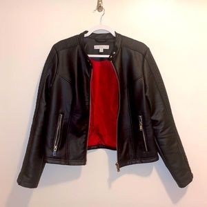 NY&C Faux Leather Jacket